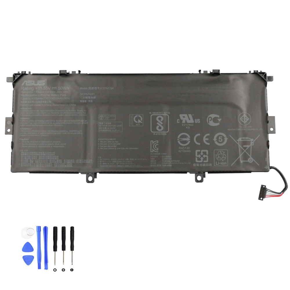 50Wh Asus C31N1724 Akku