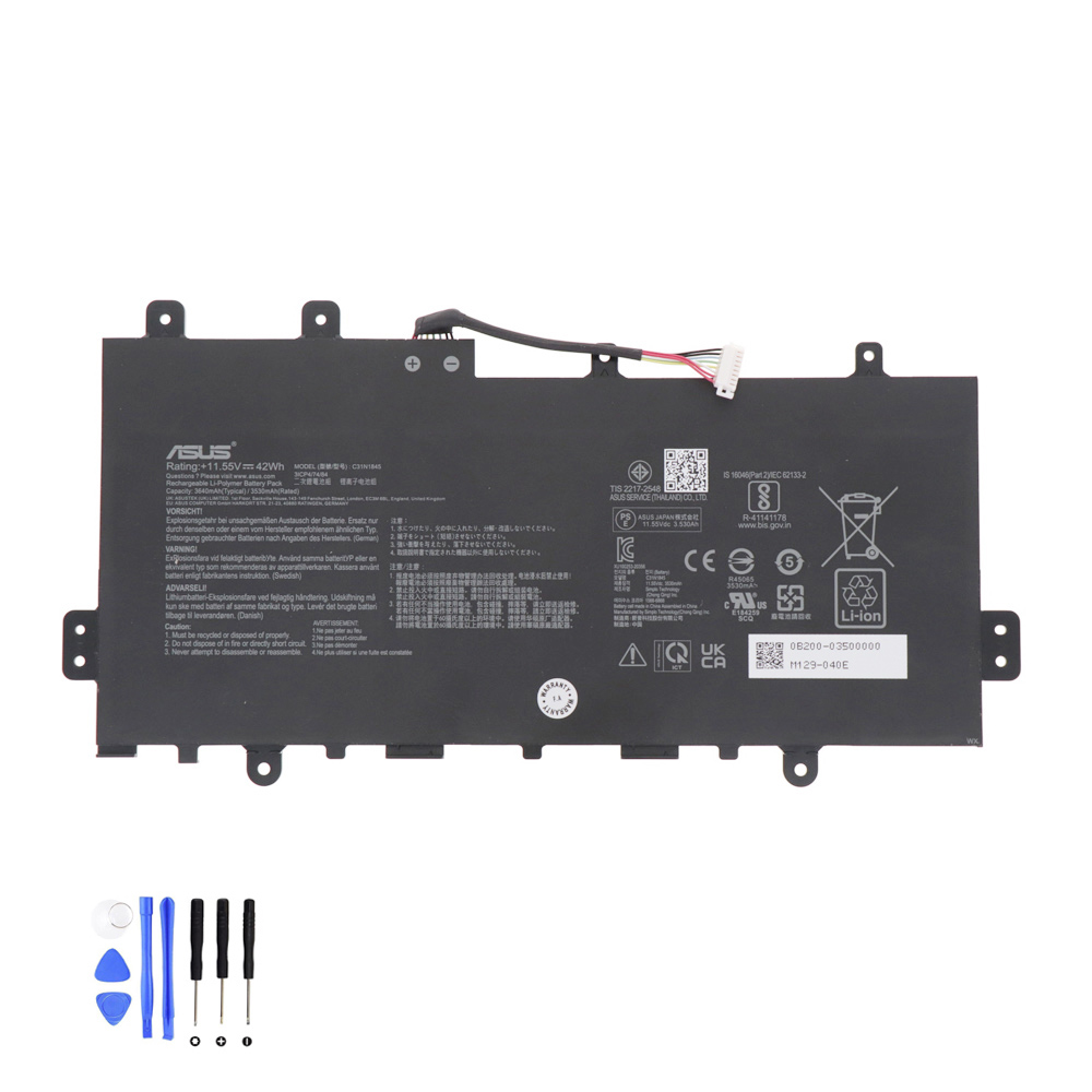 42Wh Asus C31N1845 Akku