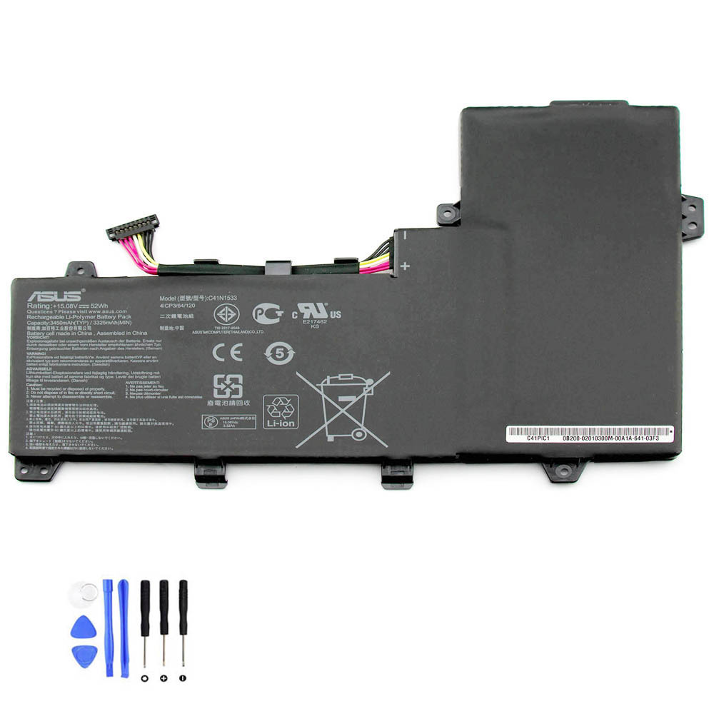 52Wh Asus C41N1533 Akku