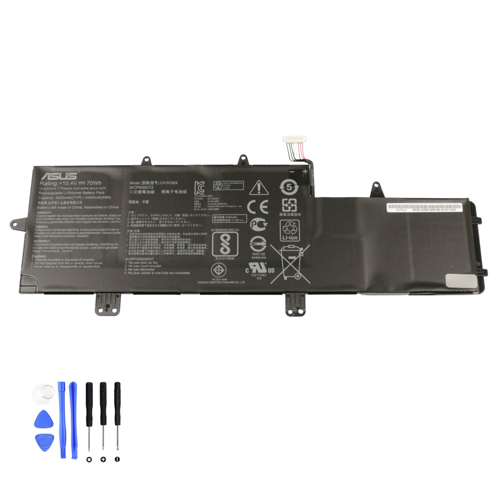 70Wh Asus C41N1804 Akku