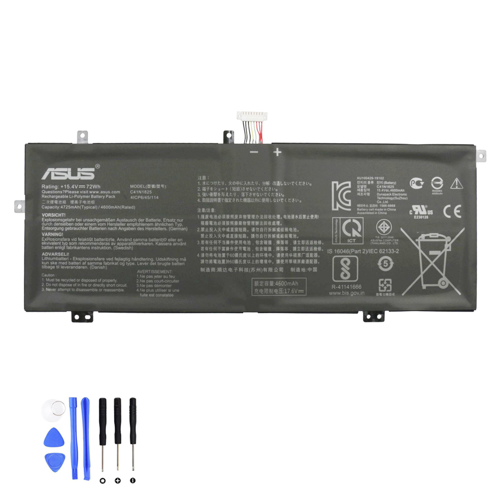 72Wh Asus C41N1825 Akku