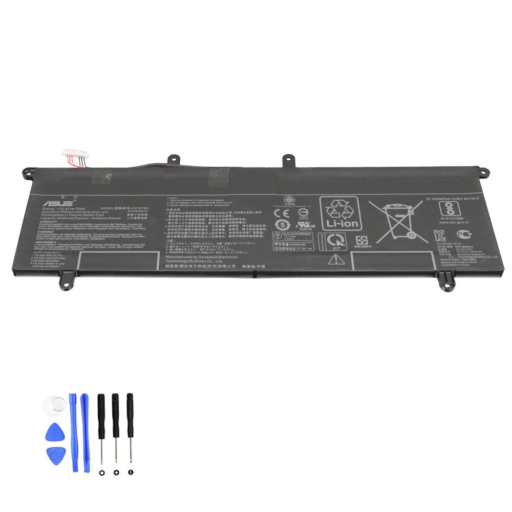 70Wh Asus C41N1901 Akku