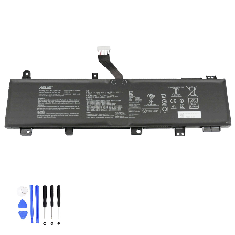 90Wh Asus C41N1906-1 Akku