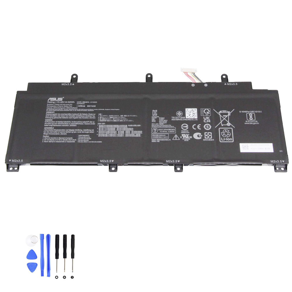 62Wh Asus C41N2009 Akku