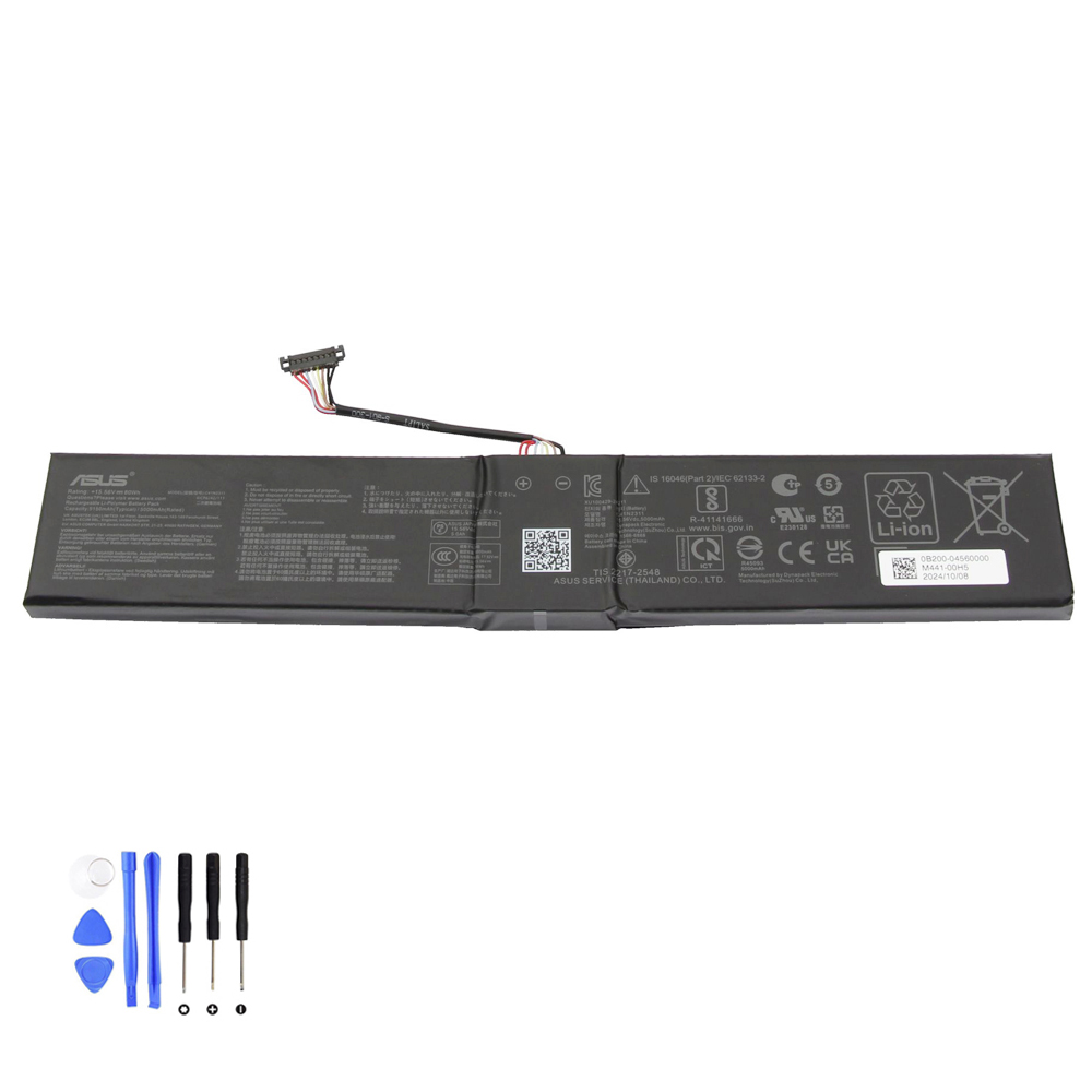 80Wh Asus C41N2311 Akku