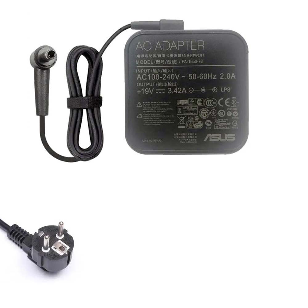 19V 3.42A 65W Asus 4.5mm 3.0mm Wall Netzteil Ladegerät