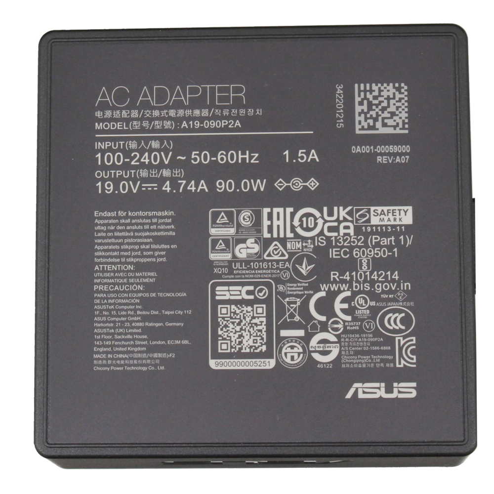 19V 4.74A 90W Asus 4.5mm 3.0mm Netzteil Ladegerät – Bild 2