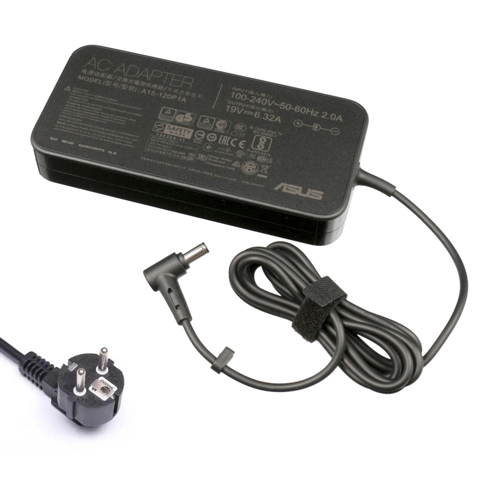 19V 6.32A 120W Asus 6.0mm 3.7mm Netzteil Ladegerät