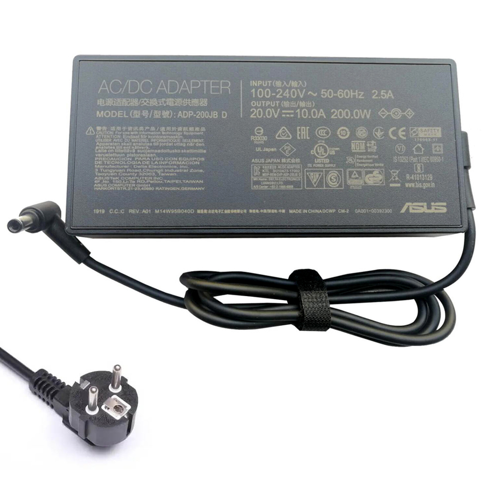 20V 10A 200W Asus 6.0mm 3.7mm Netzteil Ladegerät