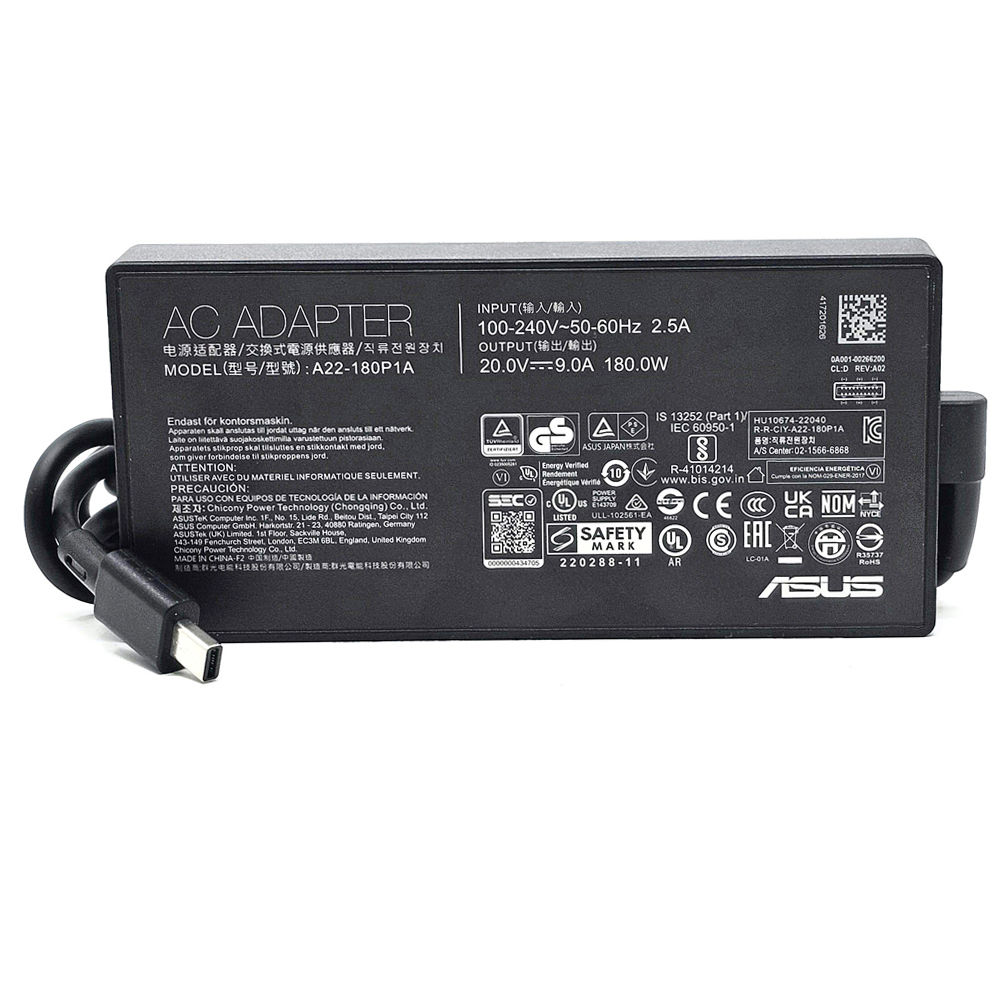 20V 9A 180W Asus Rechteckverbindung Netzteil Ladegerät – Bild 2
