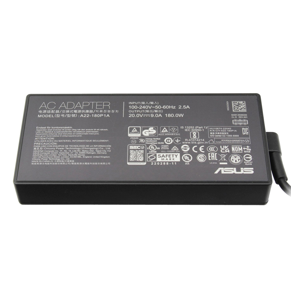 20V 9A 180W Asus Rechteckverbindung Netzteil Ladegerät – Bild 3
