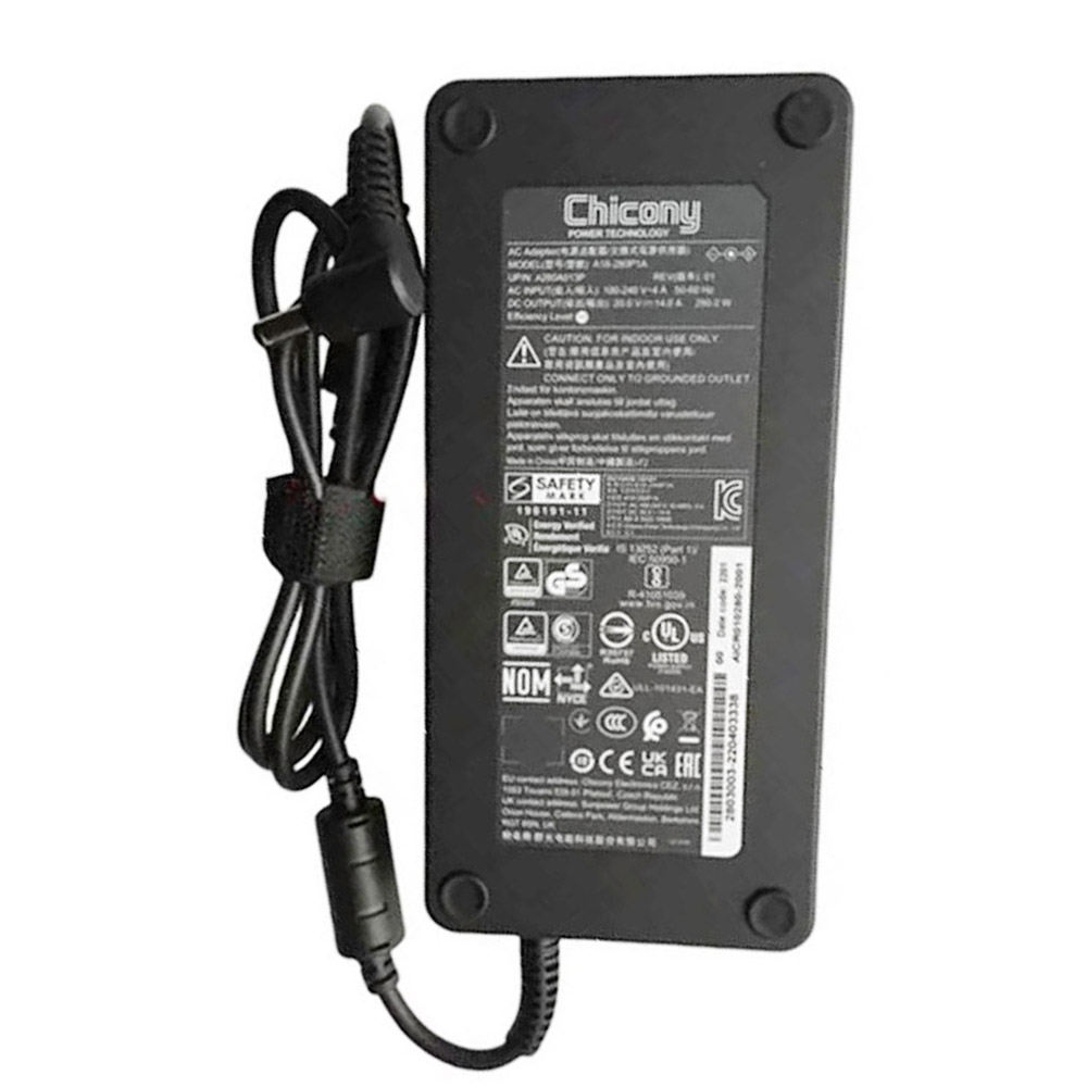 20V 14A 280W Chicony 5.5mm 2.5mm Netzteil Ladegerät