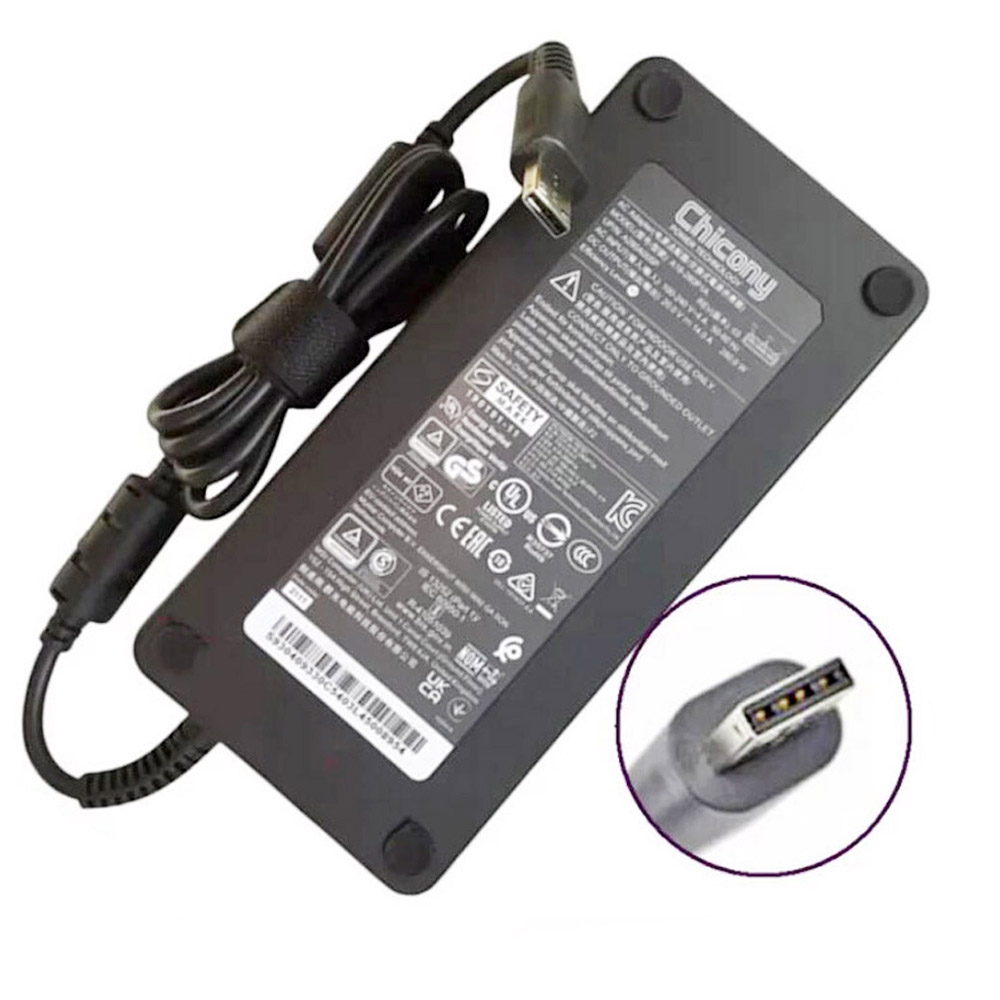 20V 14A 280W Chicony Rechteckverbindung Netzteil Ladegerät