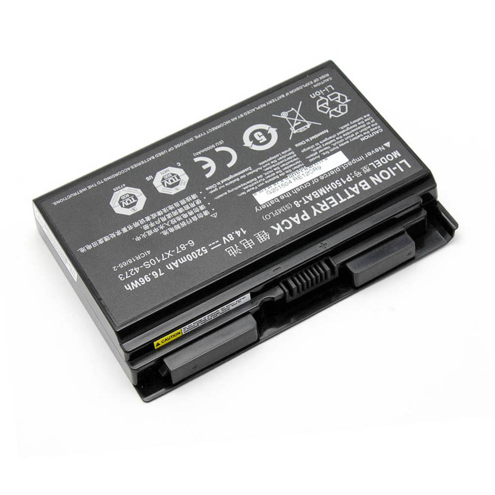 76Wh Clevo 6-87-X710S-4J723 Akku