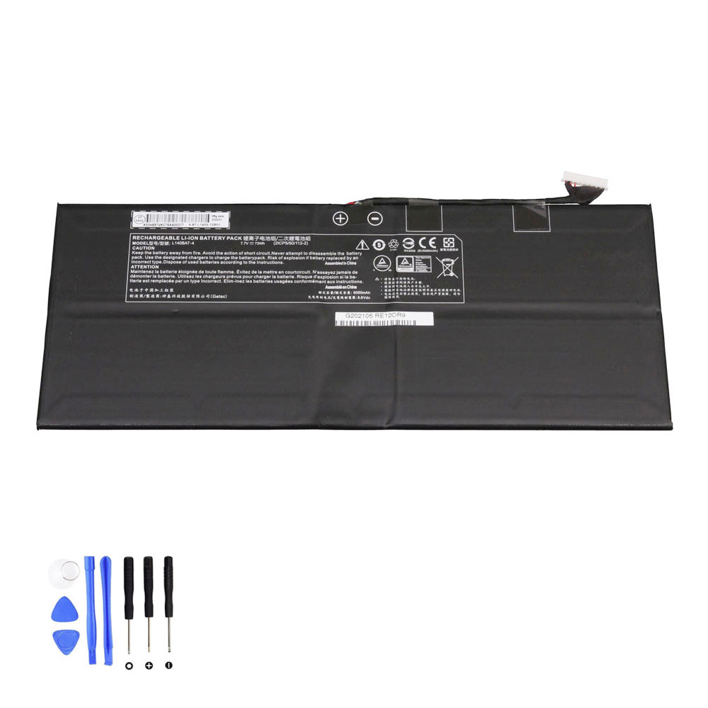 73Wh Clevo-L140BAT-4 Akku