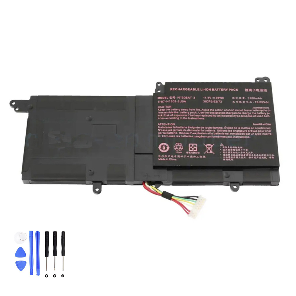 36Wh Clevo N130BAT-3 Akku