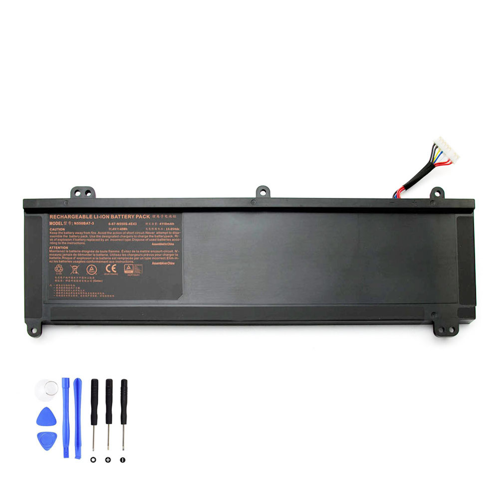 48Wh Clevo N550BAT-3 Akku