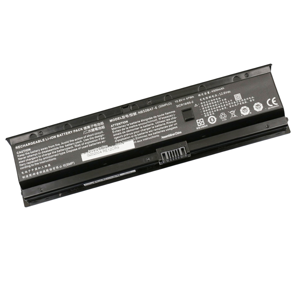 47Wh Clevo NB50BAT-6 Akku