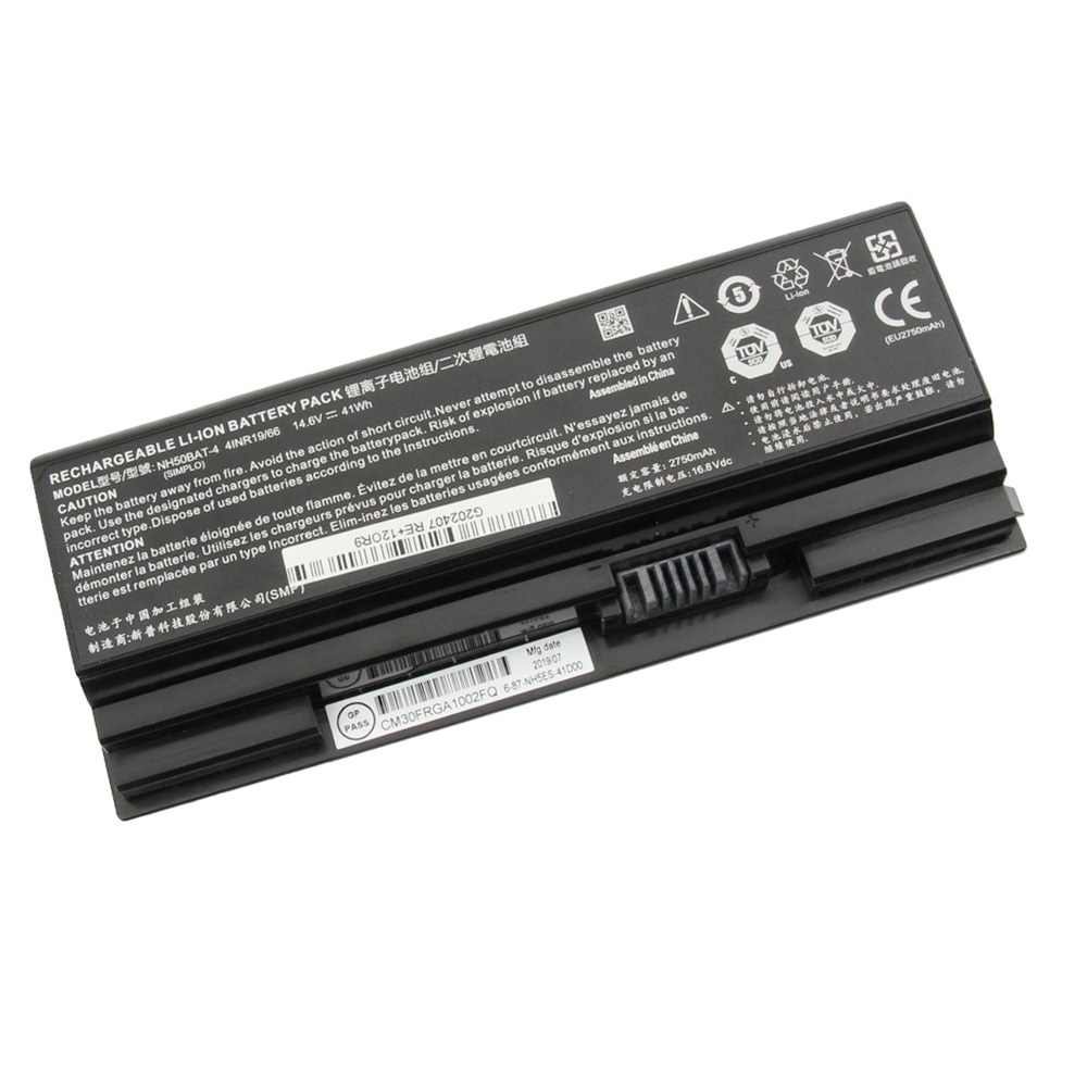 41Wh Clevo NH50BAT-4 Akku