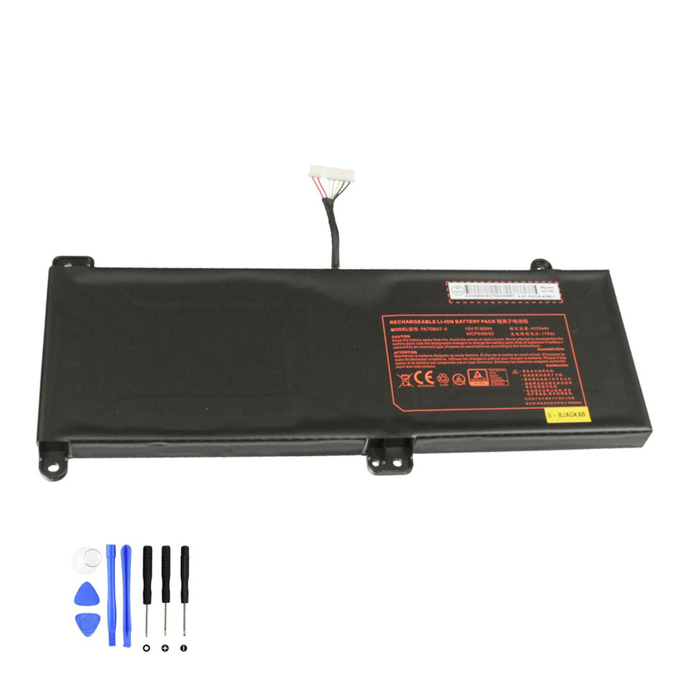 66Wh Clevo PA70BAT-4 Akku