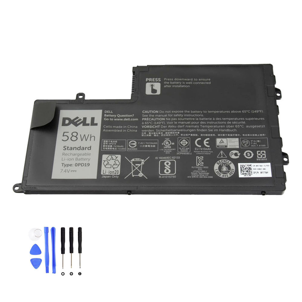 58Wh Dell 0PD19 Akku