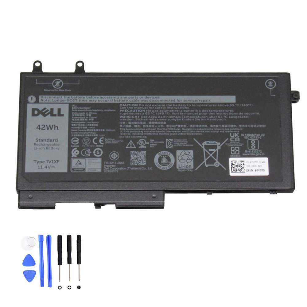 42Wh Dell 1V1XF Akku