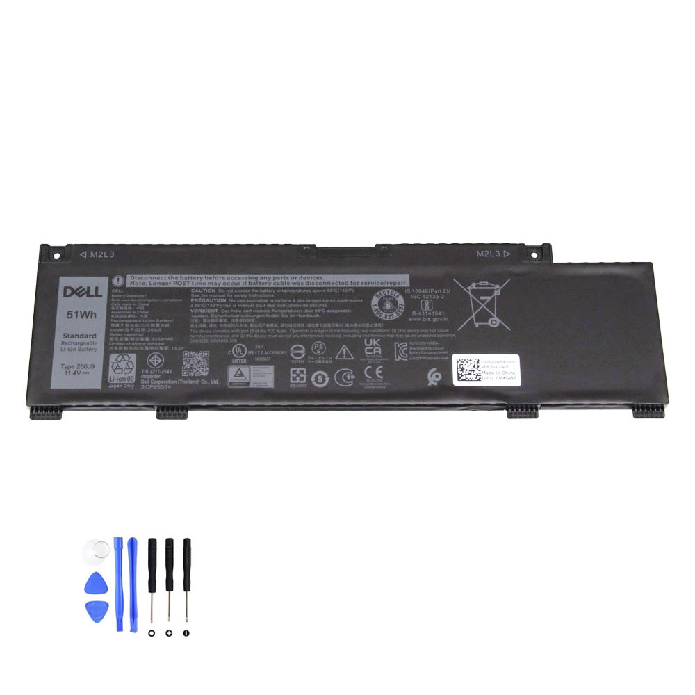 51Wh Dell 266J9 Akku