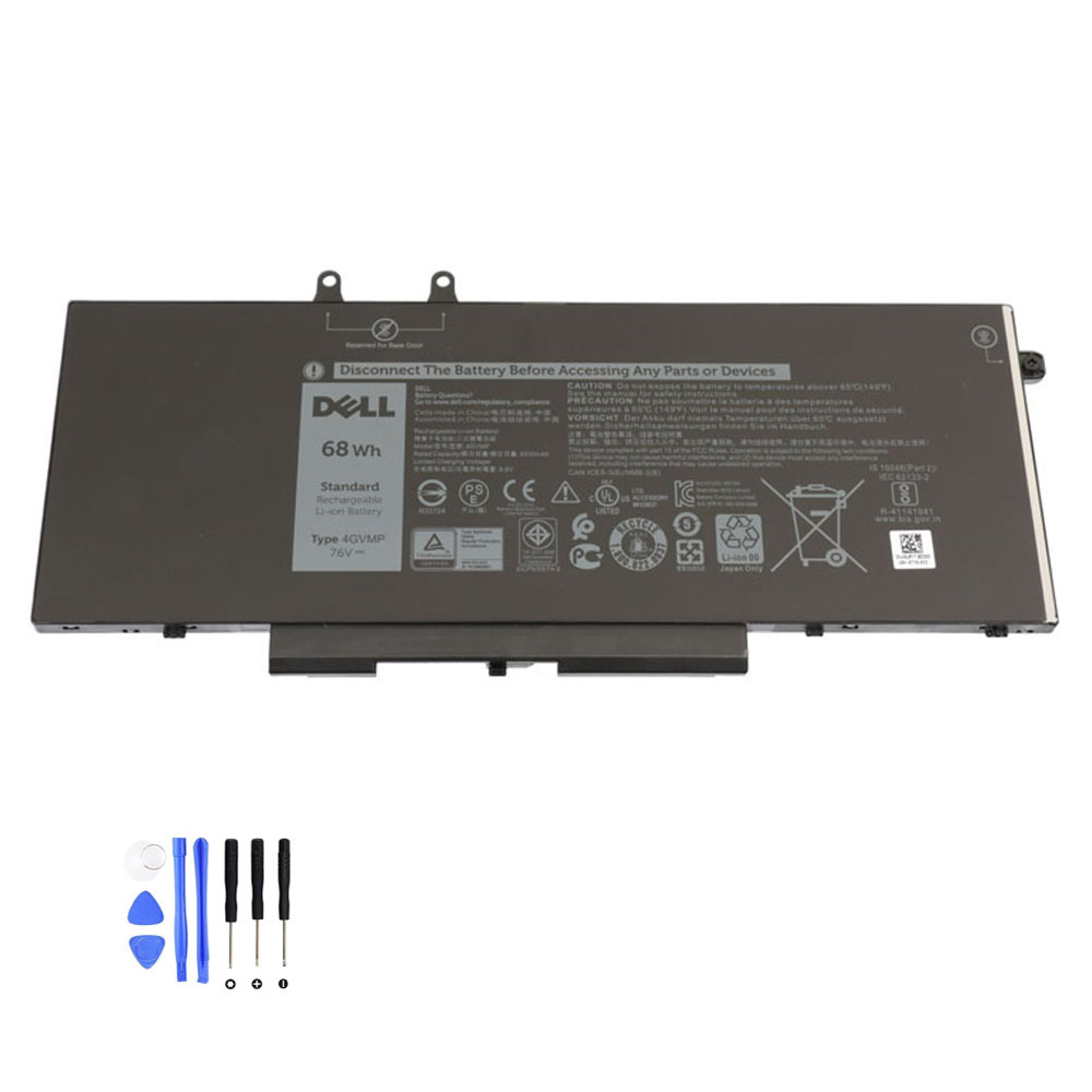 68Wh Dell 4GVMP Akku