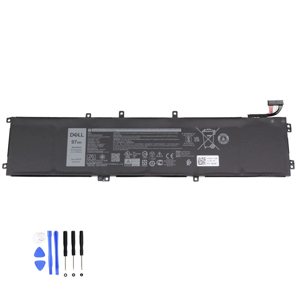 97Wh Dell 4K1VM Akku
