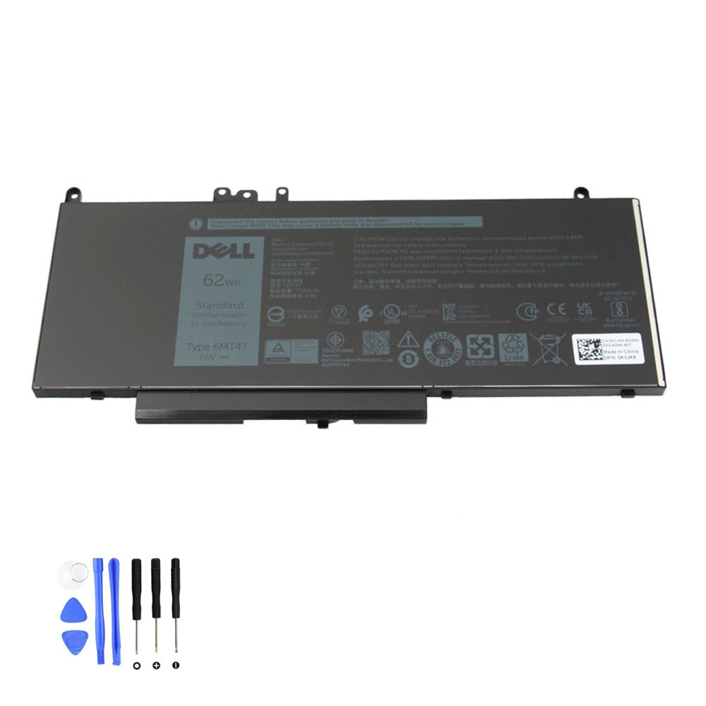 62Wh Dell 6MT4T Akku