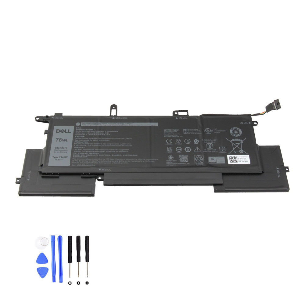 78Wh Dell 7146W Akku
