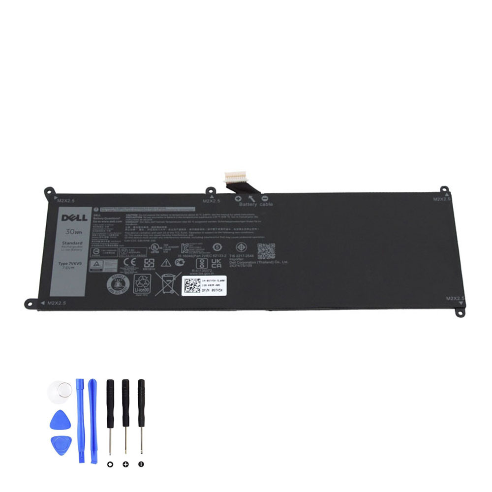 30Wh Dell 7VKV9 Akku