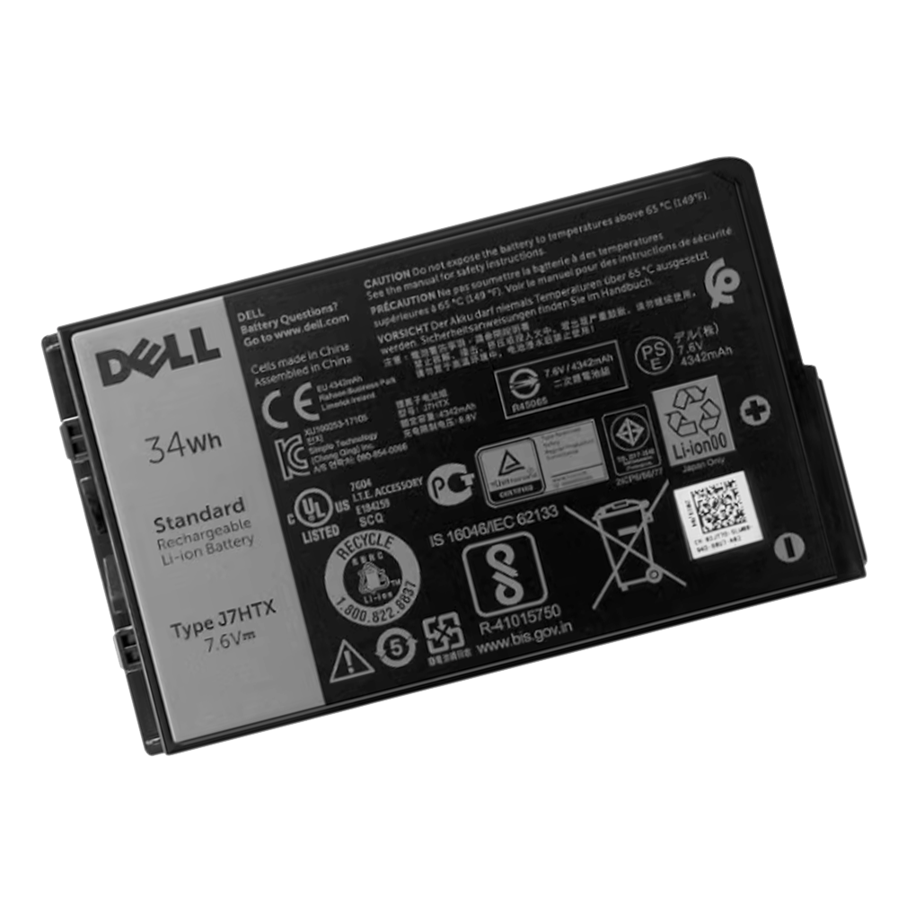 34Wh Dell 7XNTR Akku
