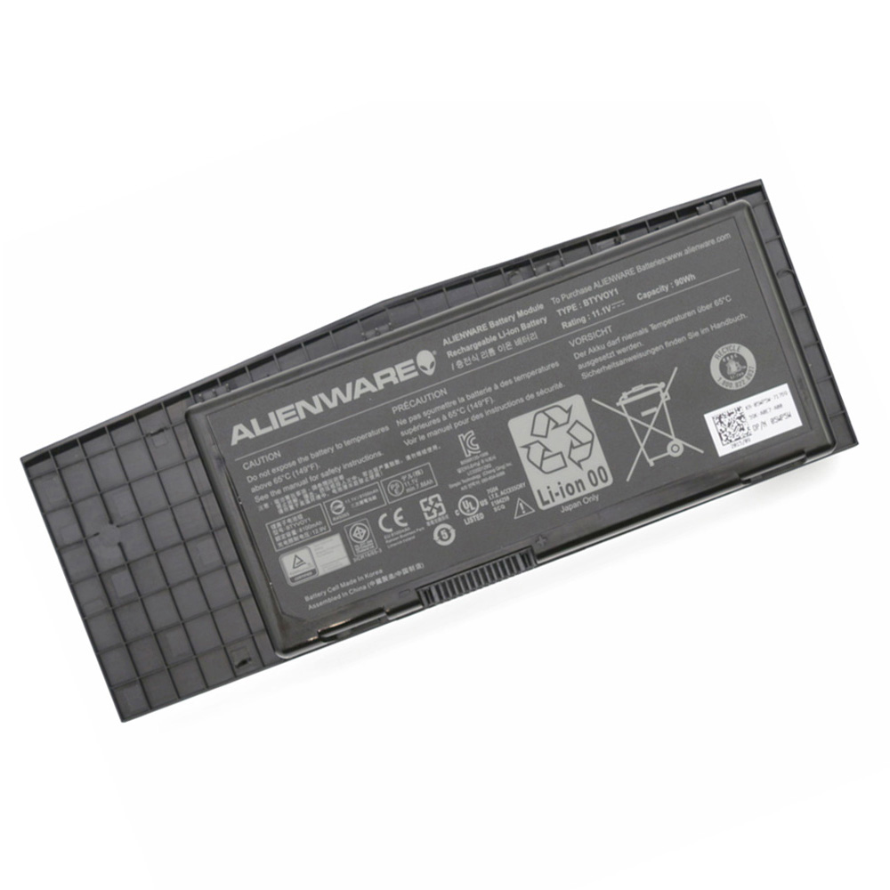 90Wh Dell BTYV0Y1 Akku
