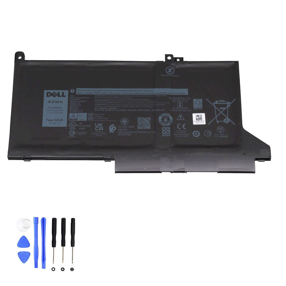 42Wh Dell DJ1J0 Akku