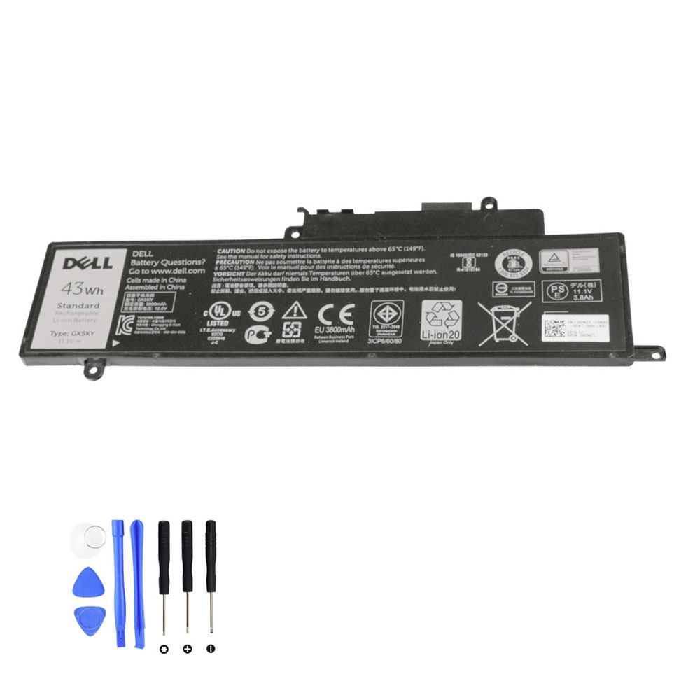 43Wh Dell GK5KY Akku