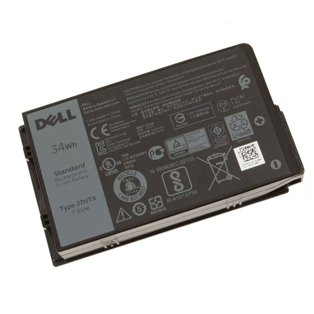 34Wh Dell J7HTX Akku