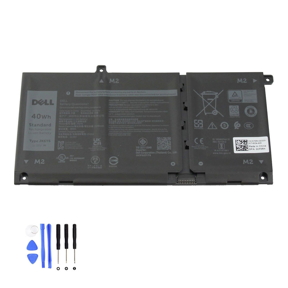 40Wh Dell JK6Y6 Akku