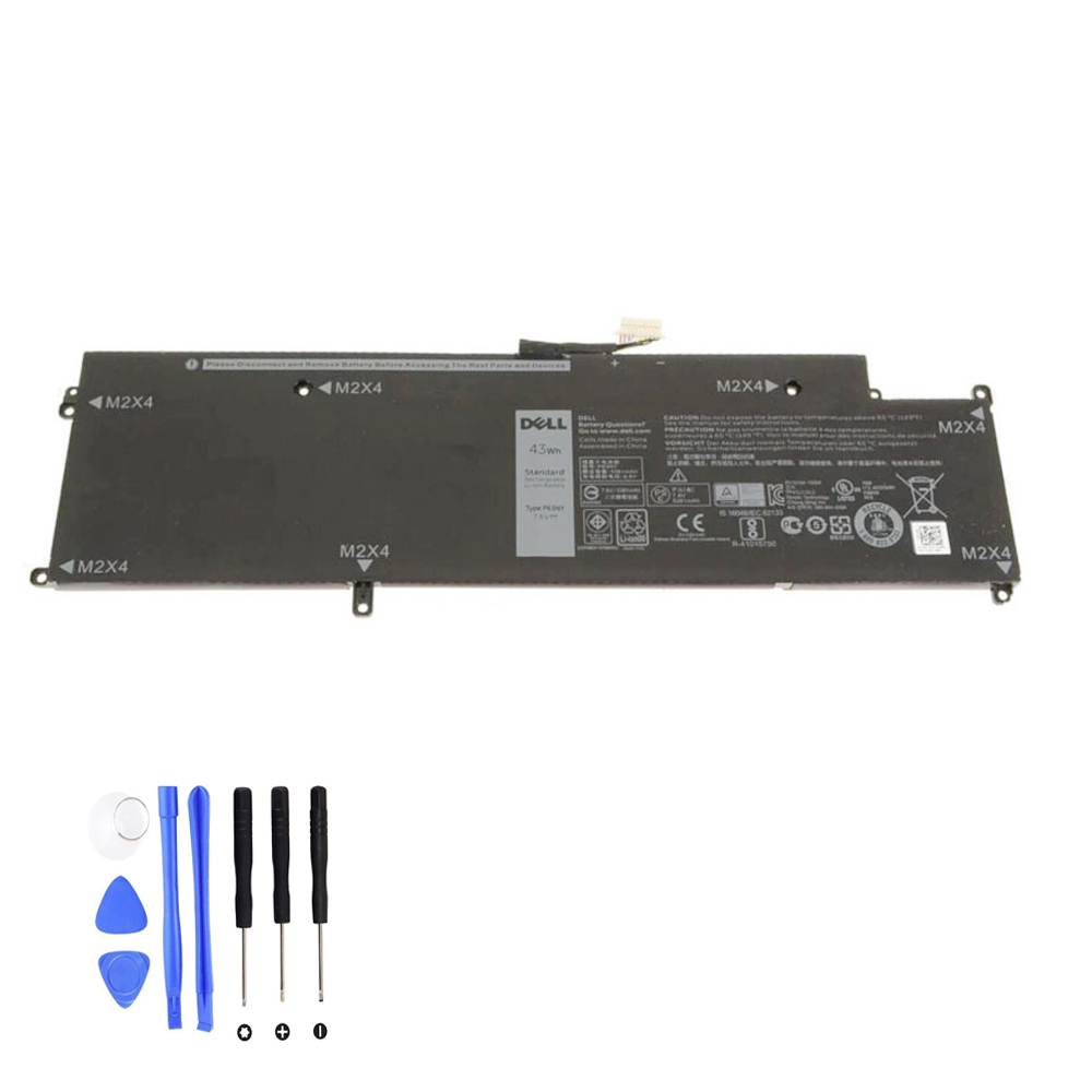 43Wh Dell P63NY Akku
