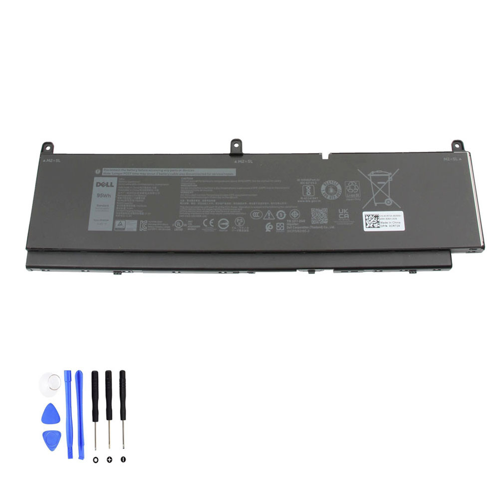 95Wh Dell PKWVM Akku