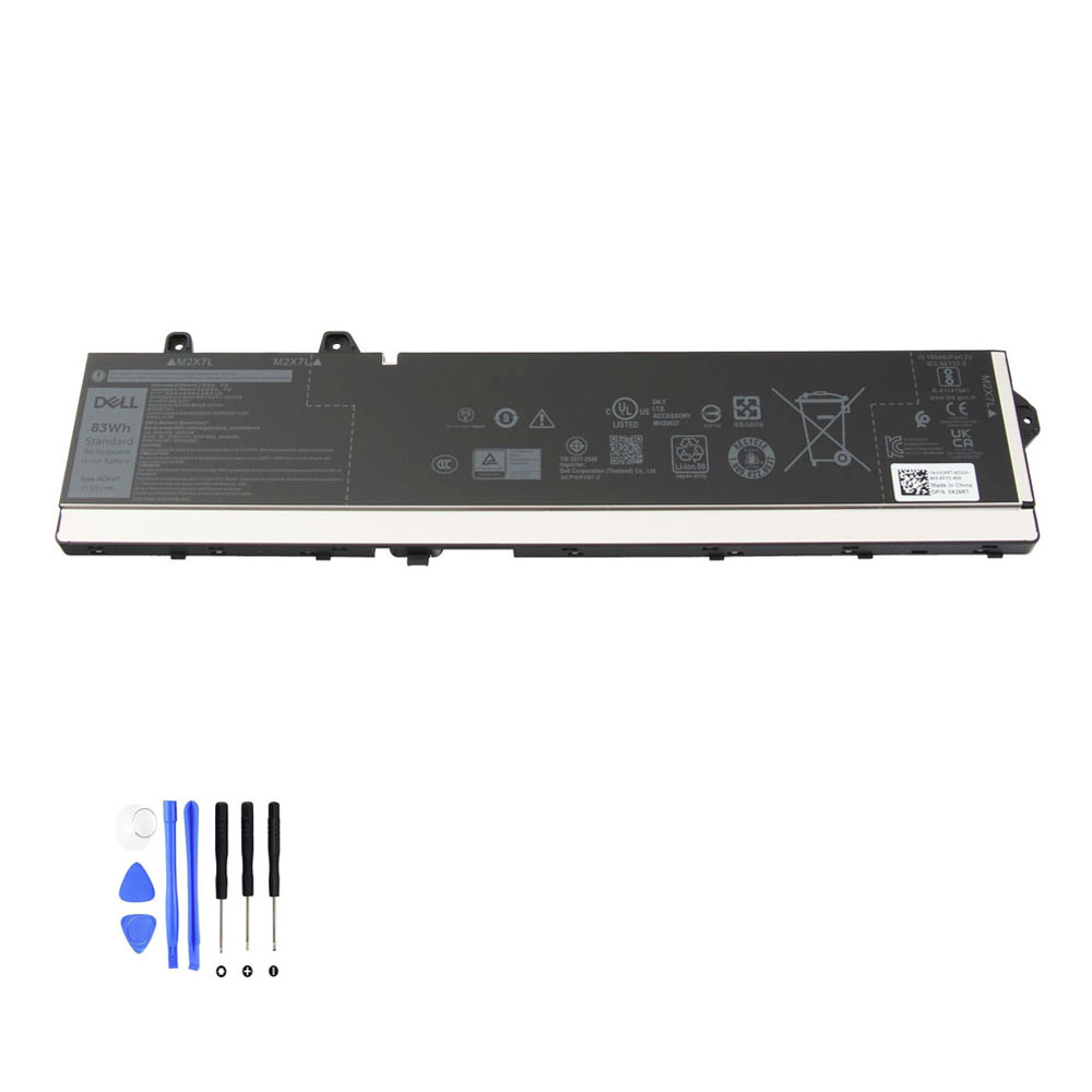 83Wh Dell RCVVT Akku