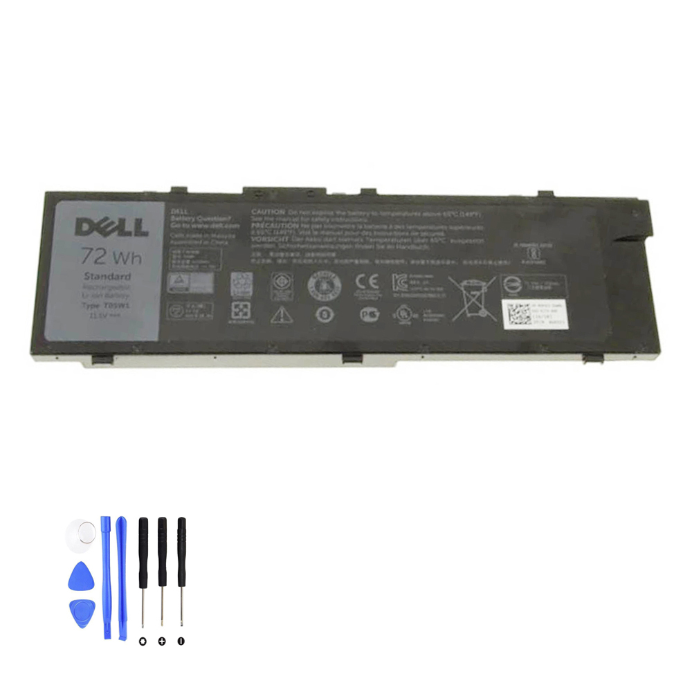72Wh Dell T05W1 Akku