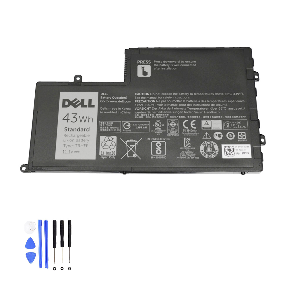 43Wh Dell TRHFF Akku