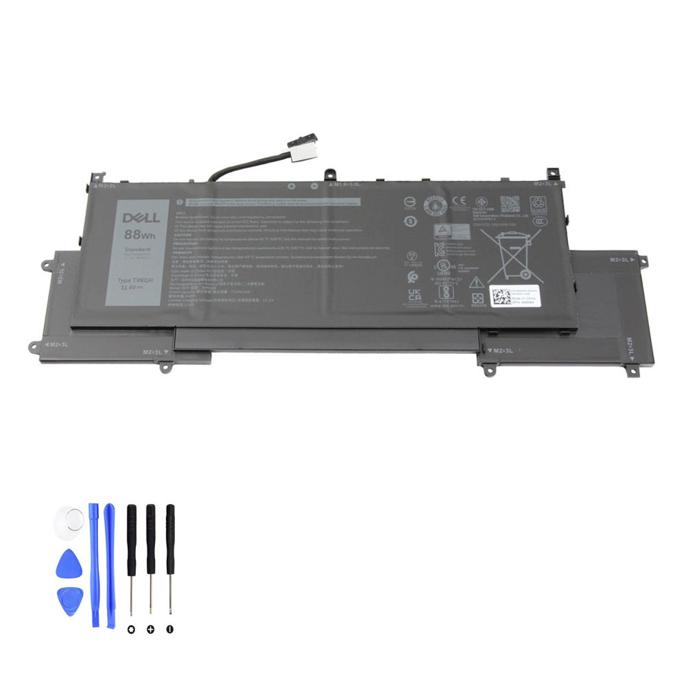 88Wh Dell TVKGH Akku