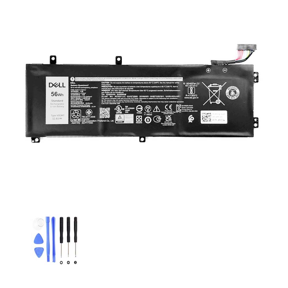 56Wh Dell V0GMT Akku