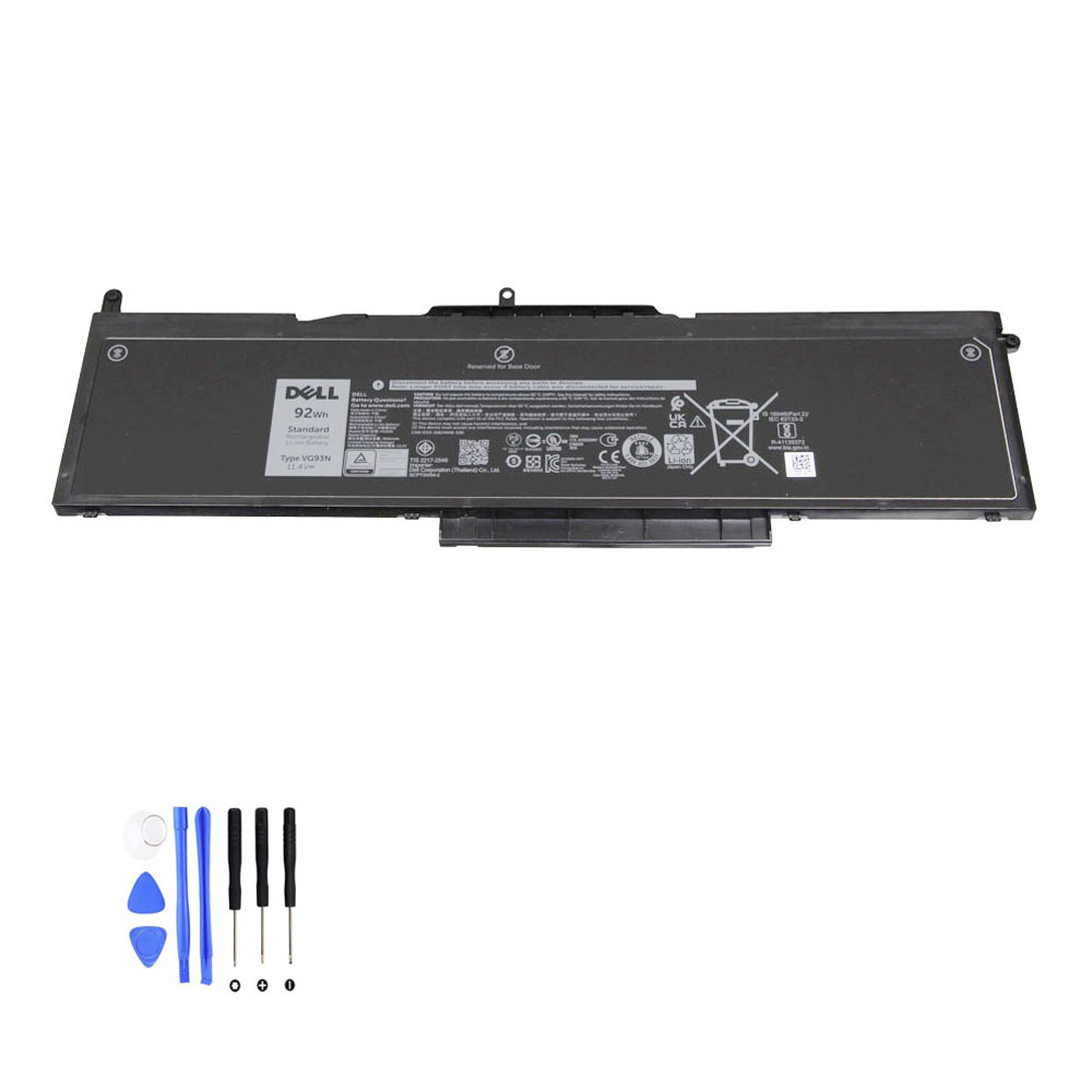 92Wh Dell VG93N Akku