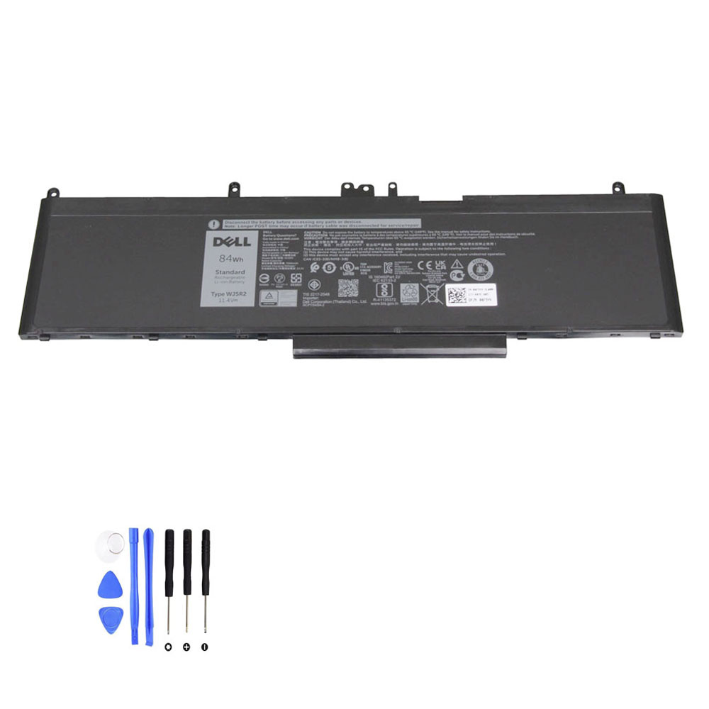 84Wh Dell WJ5R2 Akku