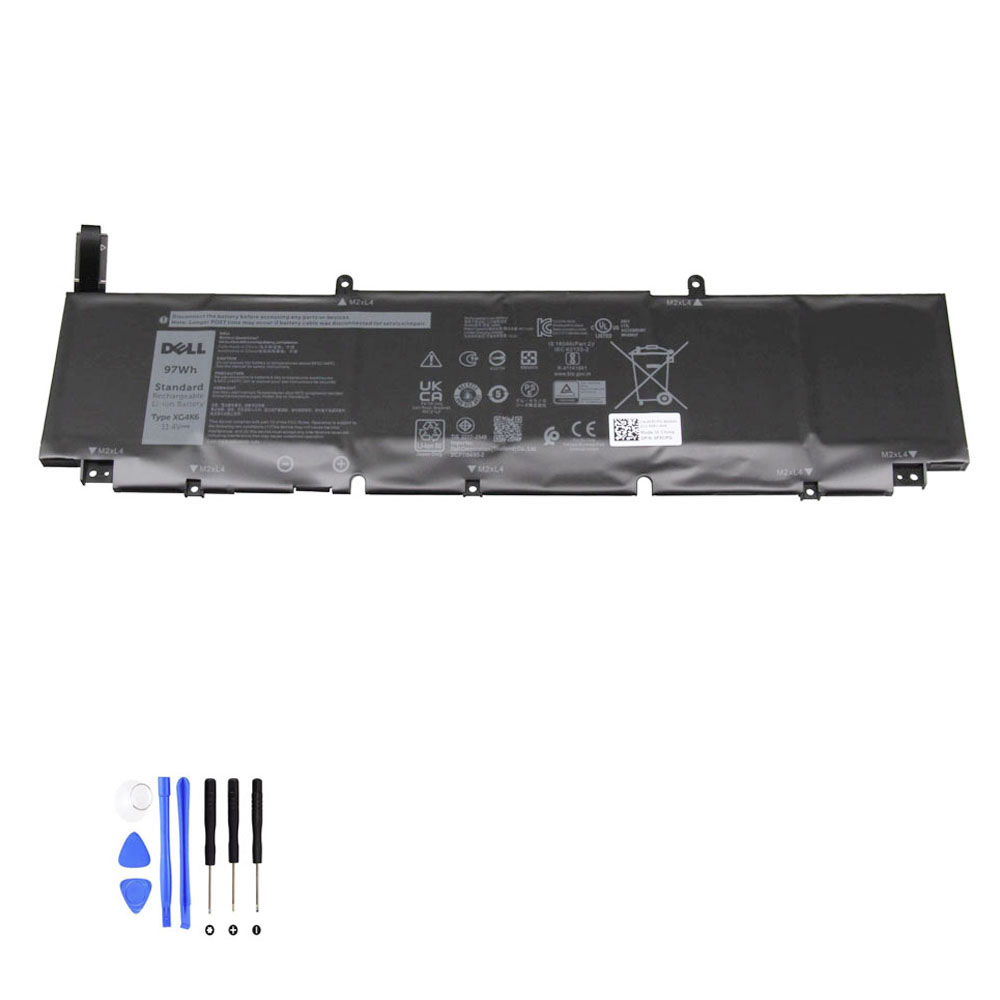 97Wh Dell XG4K6 Akku