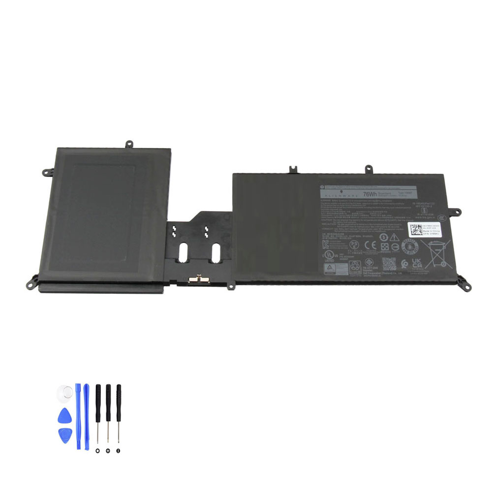 76Wh Dell Y9M6F Akku