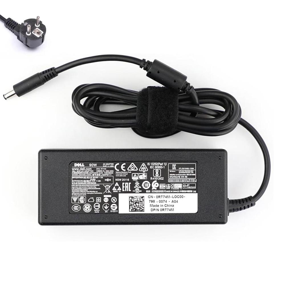 19.5V 4.62A 90W Dell 4.5mm 3.0mm Netzteil Ladegerät
